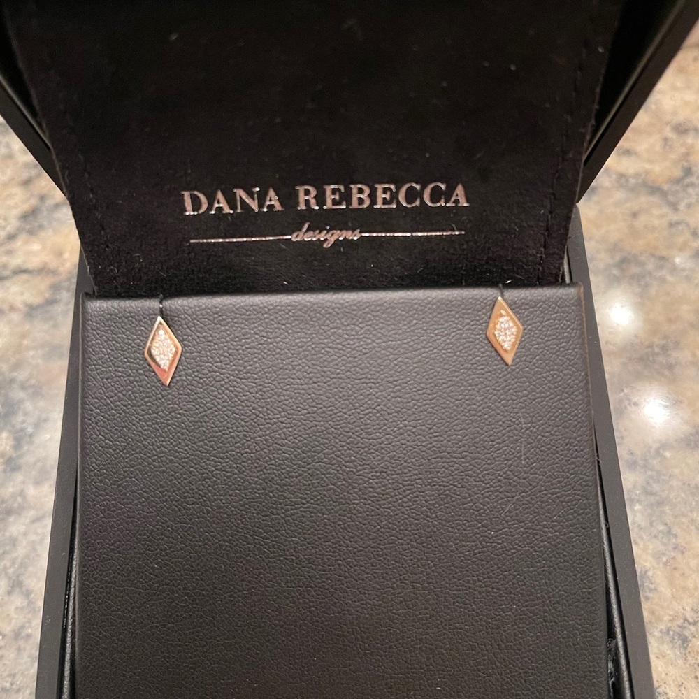 Dana Rebecca Design stud earrings.